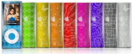 iskin pouzdra iPod nano 4g nanochromatic